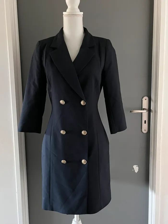 Robe tailleur Morgan bleu marine 211-Rtelma.f T40 - photo numéro 3