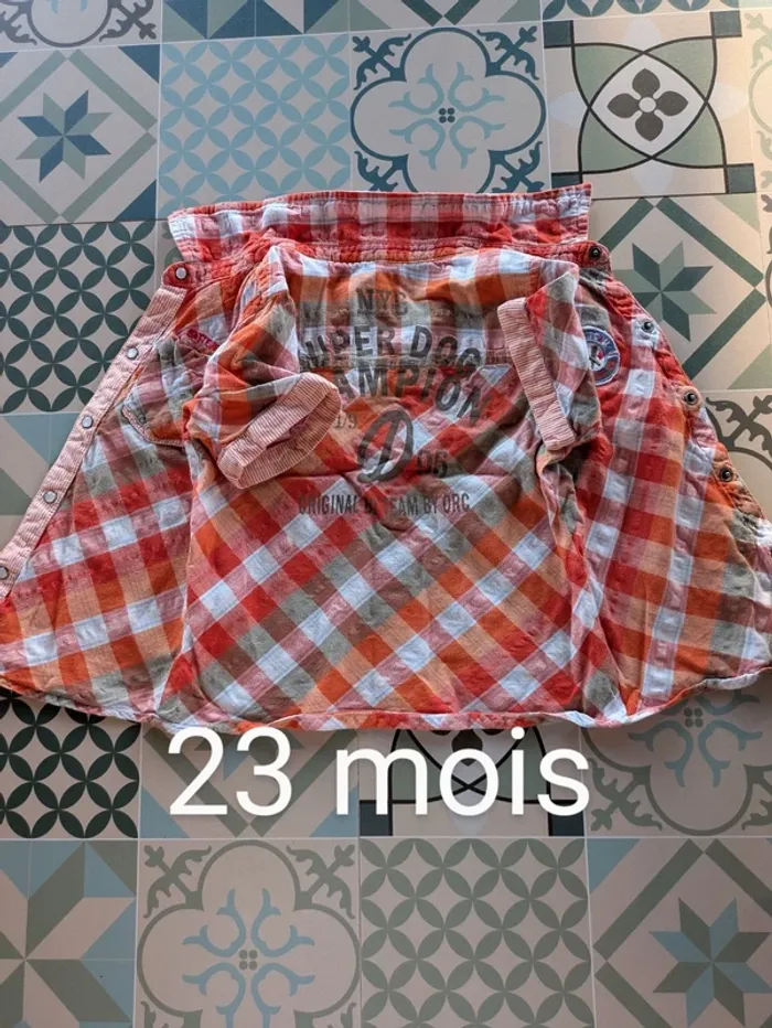 Chemisette garçon 23 mois