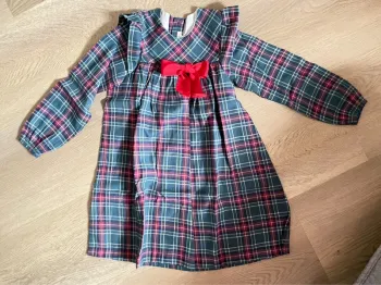 Robe style tartan 8 ans