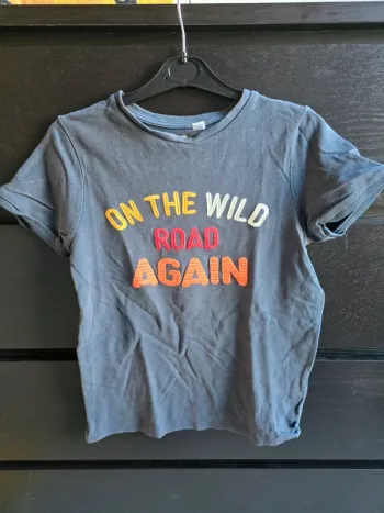 Tee-shirt bleu Okaidi