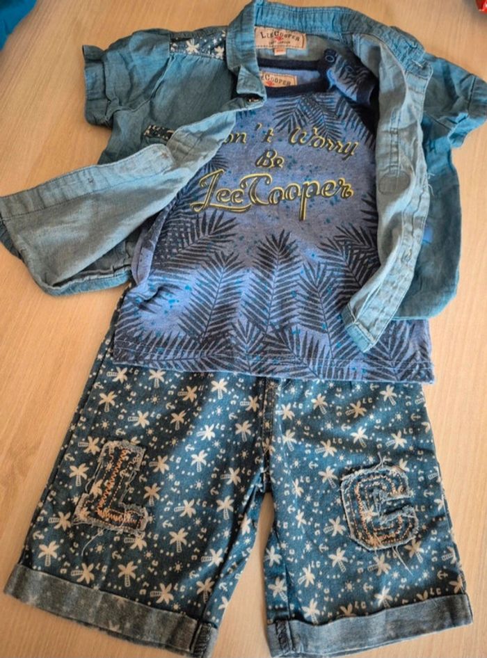 Ensemble short t shirt 24 mois Lee Cooper