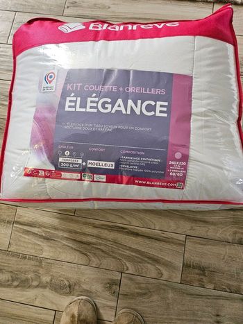 Couette plus 2 oreillers