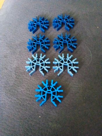 Connecteurs K'NEX 7 points bleus
