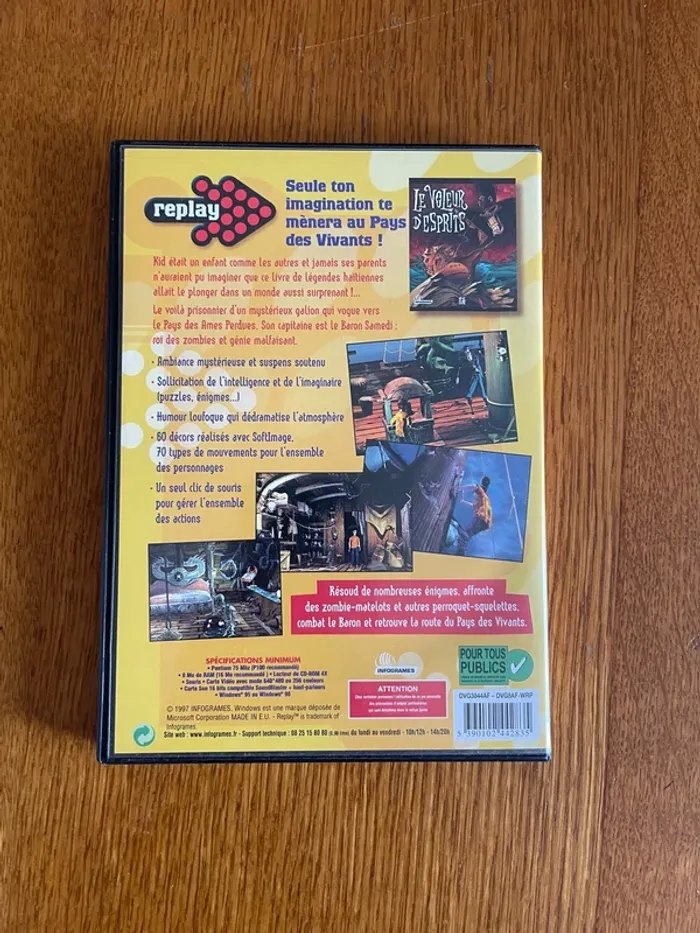 Jeu Pc le voleur d’esprits - photo numéro 3