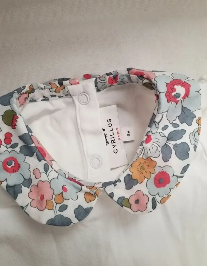 Body et bloomer cyrillus liberty besty porcelaine - photo numéro 3