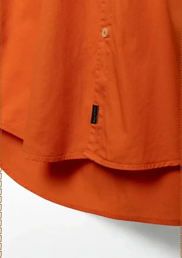 Chemise orange vif Marc O’Polo – Taille S - photo numéro 6
