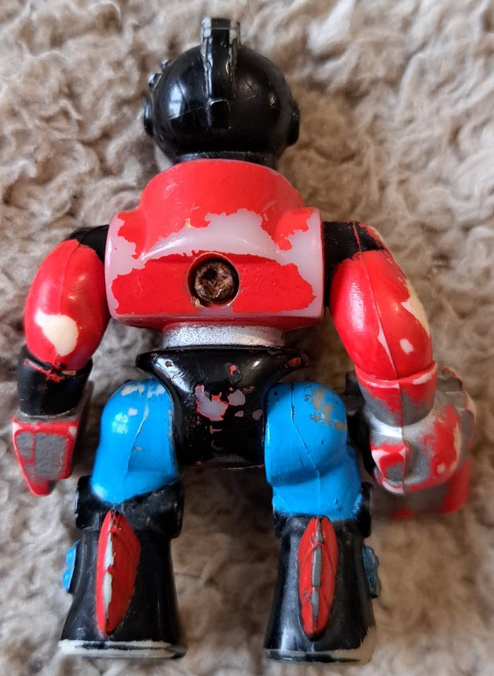 🪆 Figurine Z Bots Micro Machines Scammer - Galoob 1993 - photo numéro 2