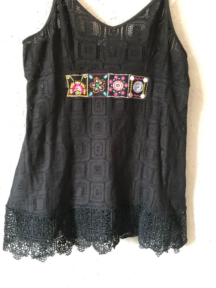 Top en crochet taille XL 🌻 - photo numéro 4