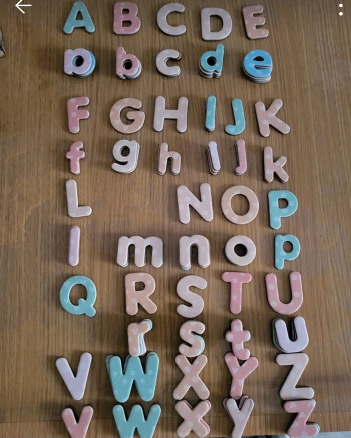 Coffret avec lettres aimantées - photo numéro 3