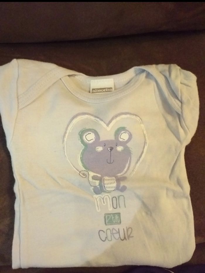 Lot de 6 bodies manches longues Absorba - photo numéro 4