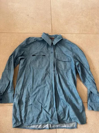 Chemise bleu de Sym, très bon état, taille 38