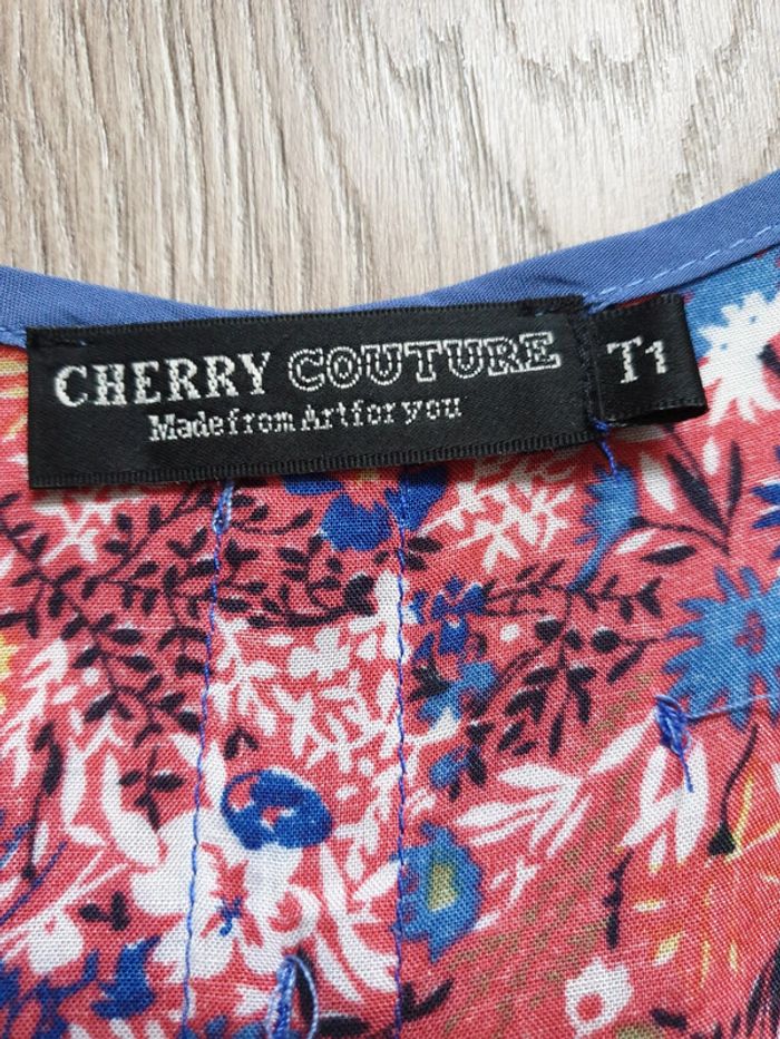 Robe à fleurs 🌸 dos nageur - photo numéro 3