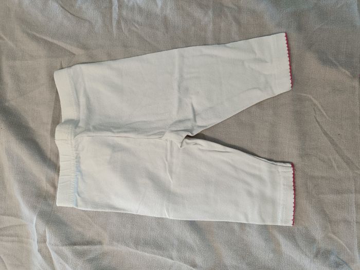 Legging blanc 6 mois - photo numéro 4