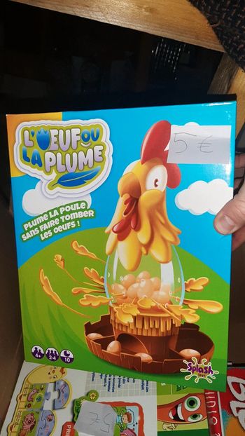 Jeu de société loeuf ou la plume