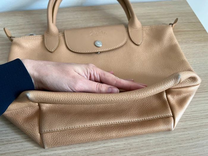 Longchamp pliage cuir - photo numéro 6