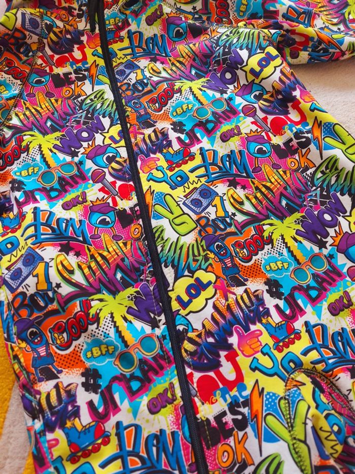 Combinaison softshell IELM graffiti 116cm