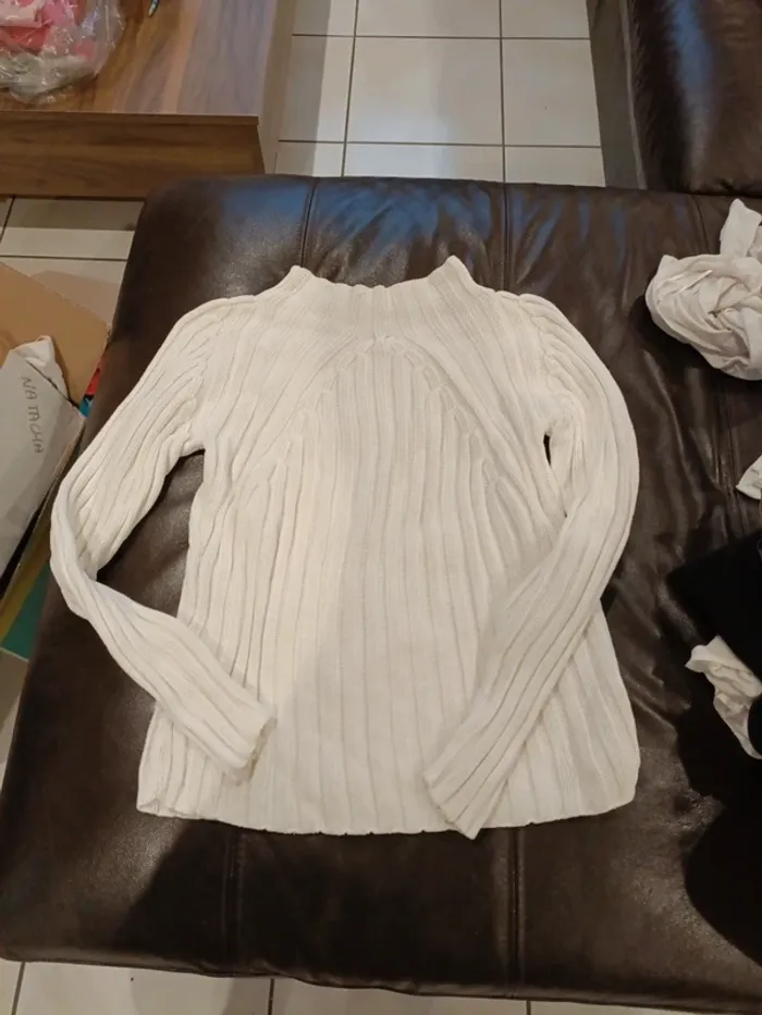 Pull 36 blanc