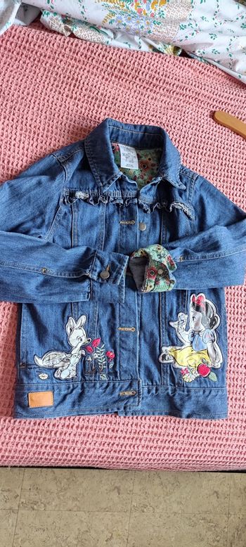 Veste en jean Blanche-Neige