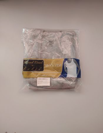 Lot de 3 débardeurs (sous-pull) gris neuf pour hommes en coton