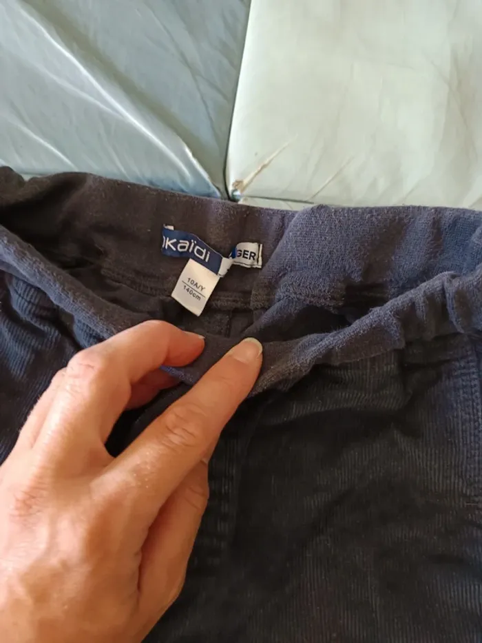 Pantalon velours okaidi 10 ans - photo numéro 2