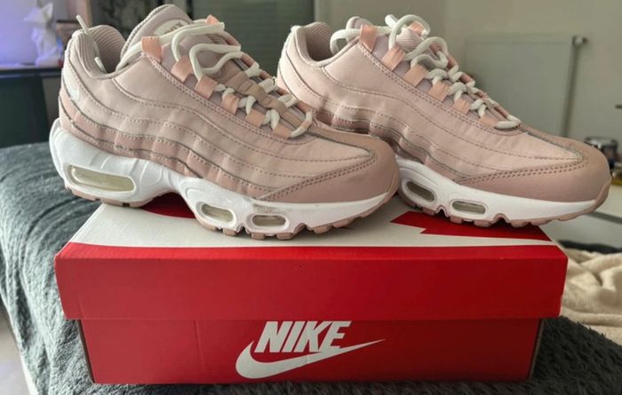 Nike Air Max 95 Oxford rose blanc sommet - photo numéro 2