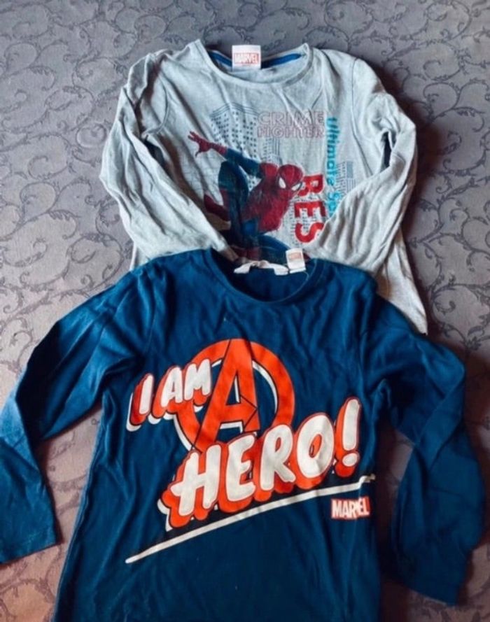 Lot 2 Tee shirt manches Longues