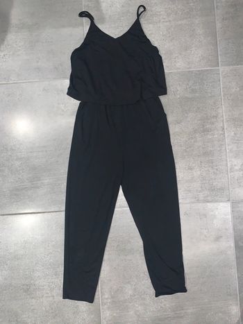 Combinaison femme Shein Fluide Noire Souple