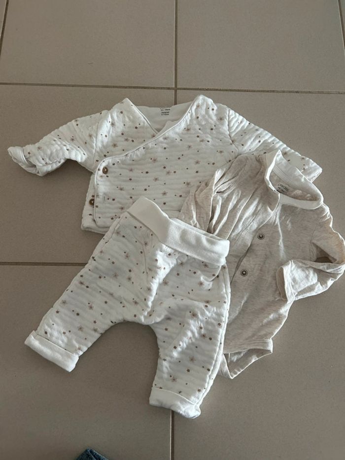 Ensemble obaibu 3 pièces 3 mois