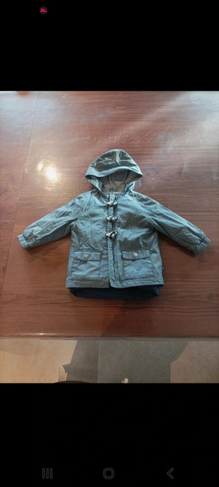 Manteau mi saison mixte 18 mois