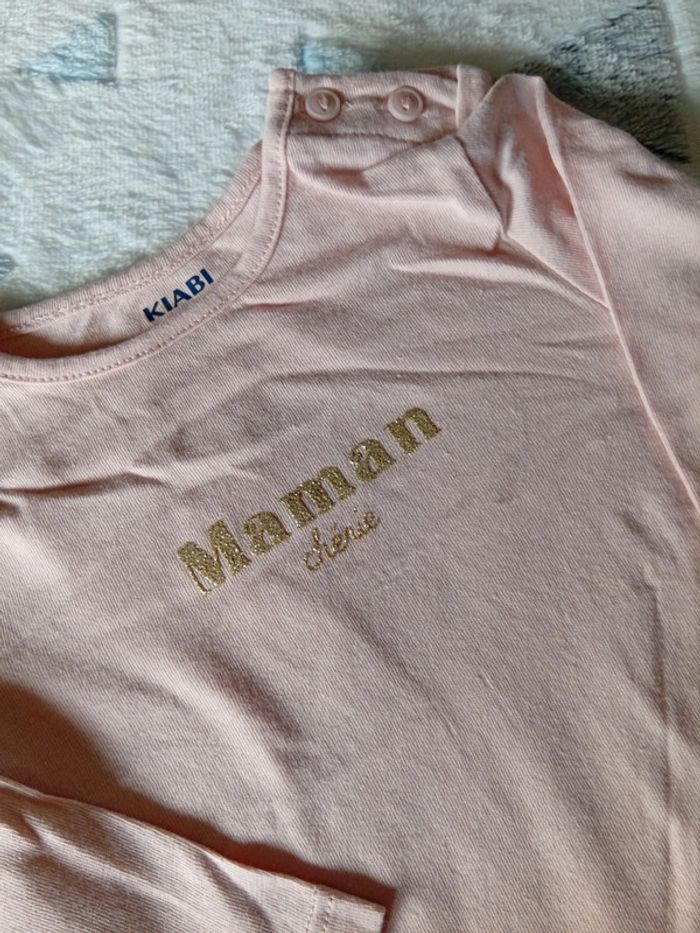T-shirt maman chérie - photo numéro 3