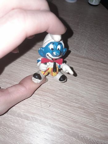 Magnifique stroumpf clown vintage