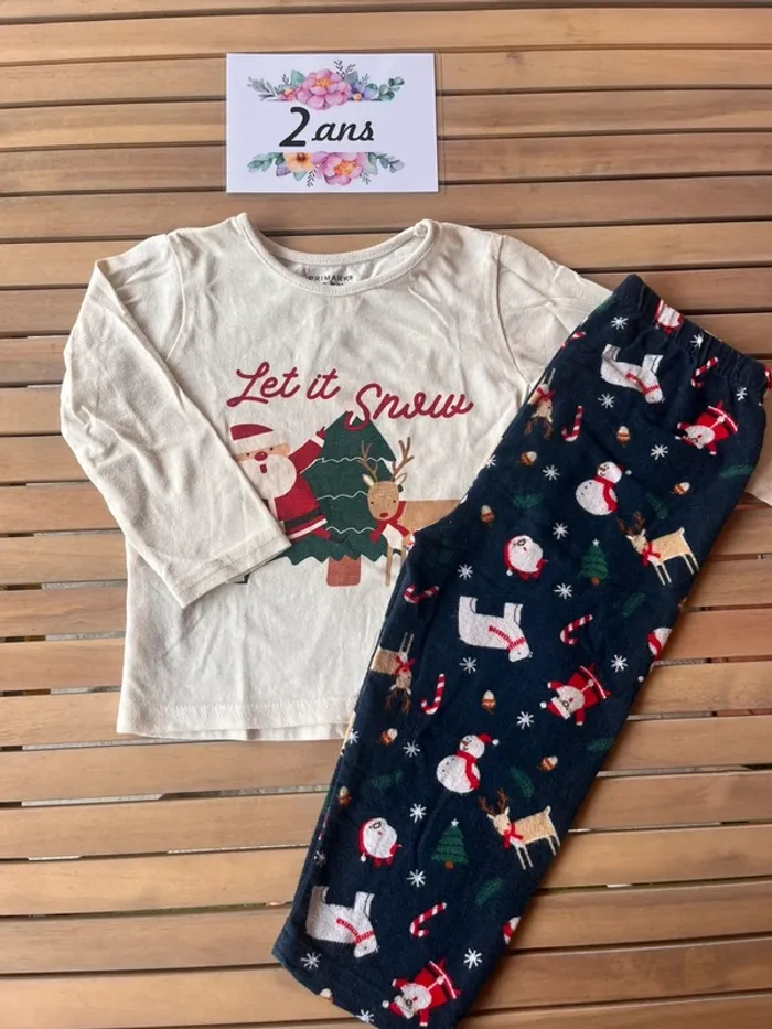 Pyjama hiver 2 ans primark