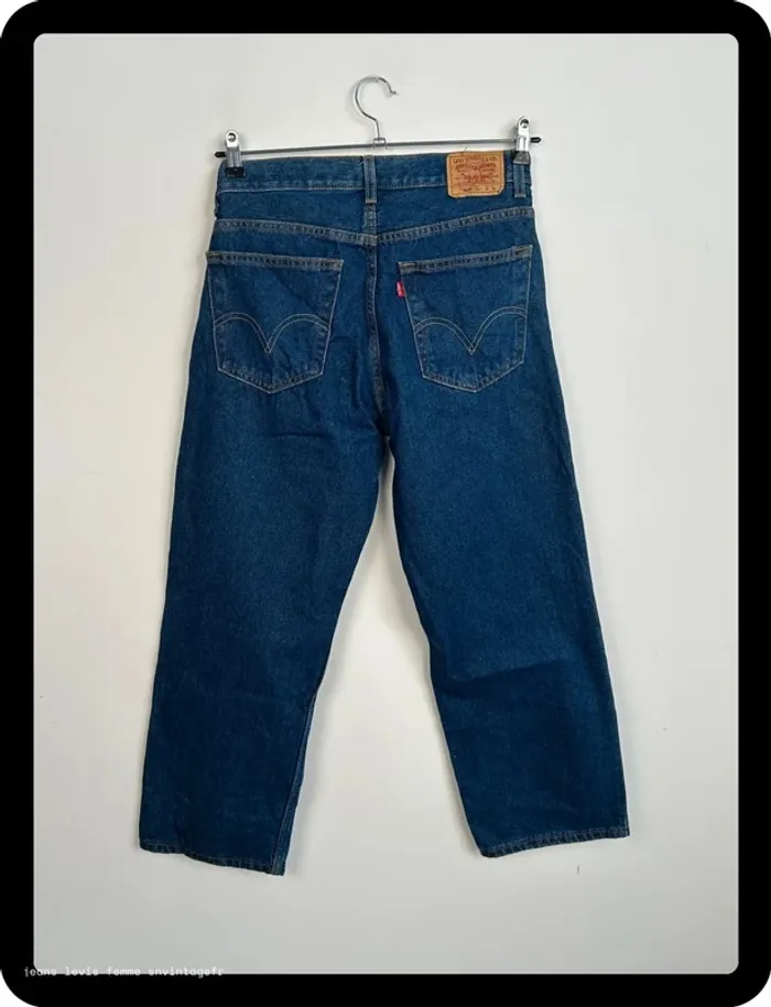 Jean Levi's Homme 569 Loose Straight Bleu | W30 L26 FR40 | Très Bon État | BP133