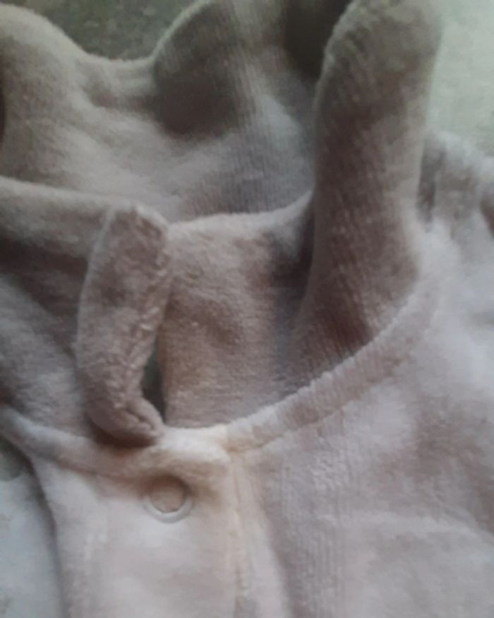 Pyjama mixte mes petits cailloux 3 mois - photo numéro 3