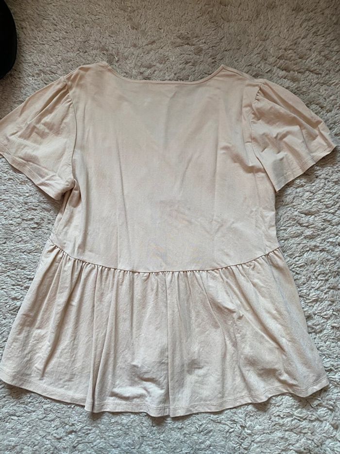 Blouse beige Mango - photo numéro 4