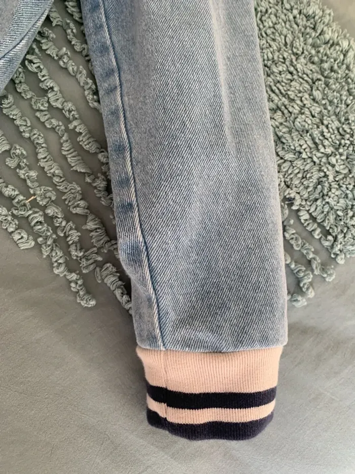 Veste jean avec capuche - photo numéro 4