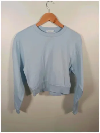 C8 sweat bleu Stradivarius S