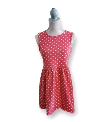 Robe rose à pois blanc Palomino taille 10 ans