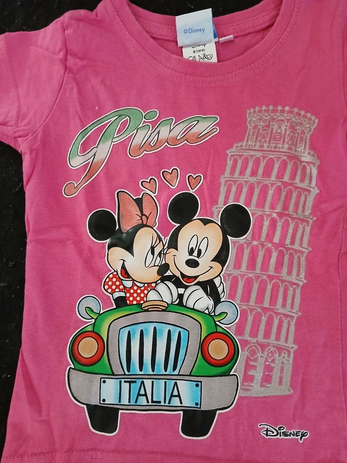 Lot de 3 t-shirts minnie 12 mois fille - photo numéro 4