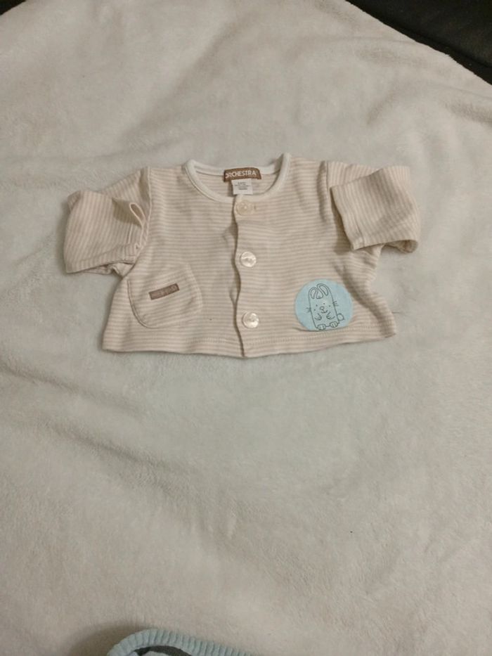 1gilet et 4Pulls de 3mois - photo numéro 2
