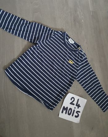 Maillot t-shirt  23mois garçon