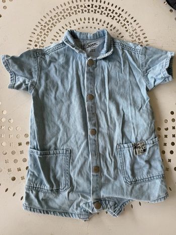 Combishort en Jean kiabi 18 mois