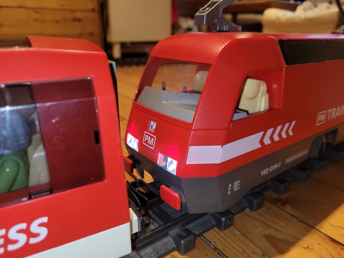 Très beau train  🚉 Playmobil 4010, complet sans boite + wagon panorama express 6342 - photo numéro 10