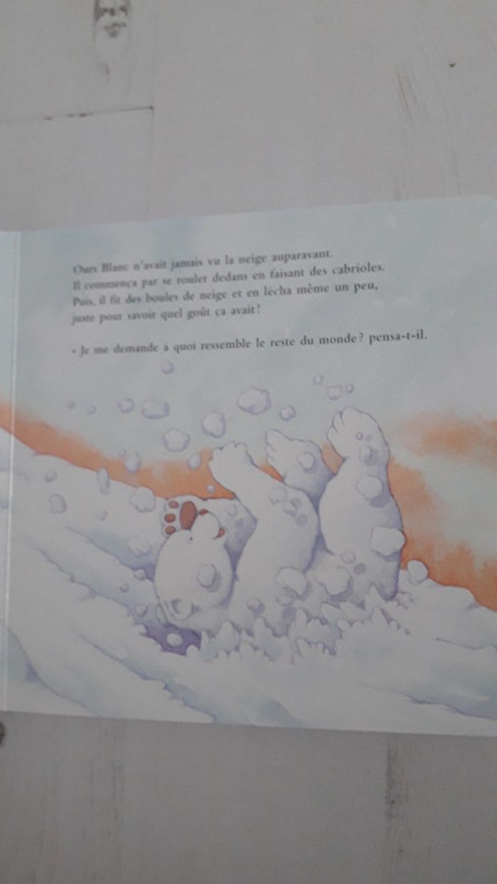 Livre à caresser Ours blanc - photo numéro 3