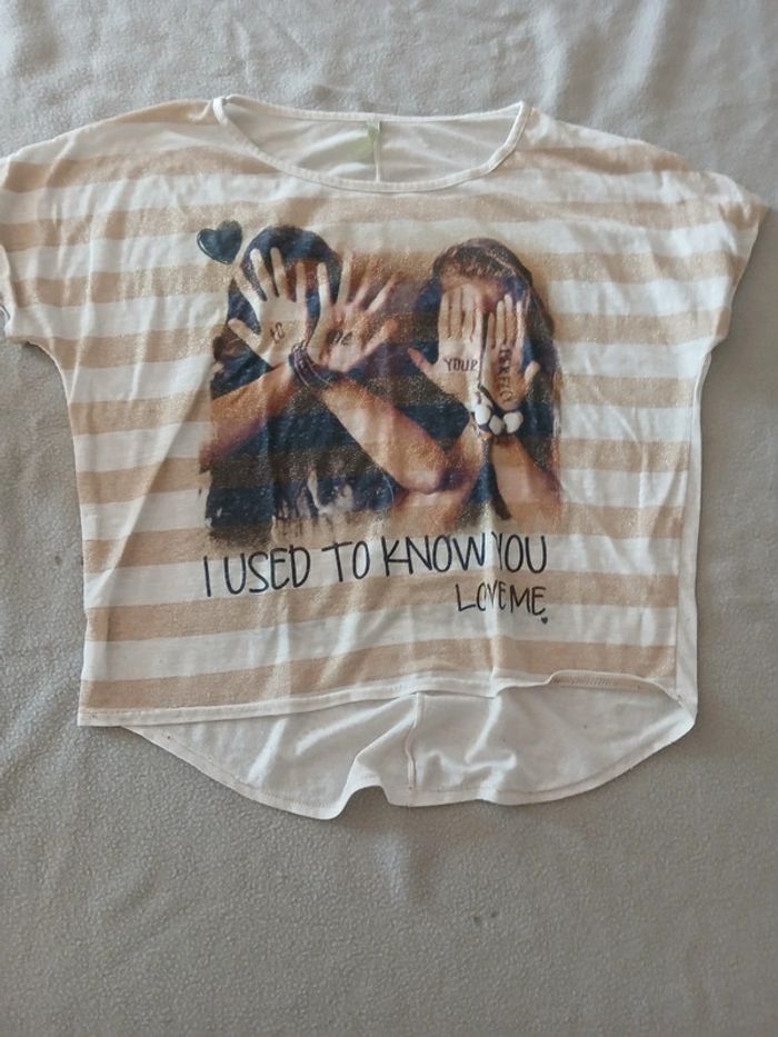 Lot tee-shirt été femme taille XS - photo numéro 2