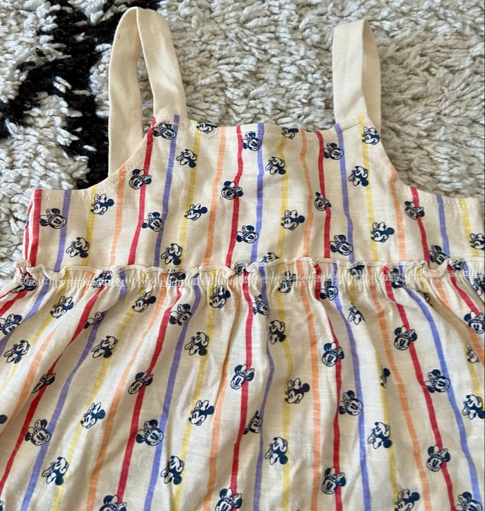 Haut à rayures motif Minnie taille 36 mois Disney - photo numéro 2