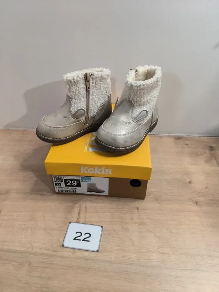 Botte doublé chaud T22 neuve - photo numéro 3
