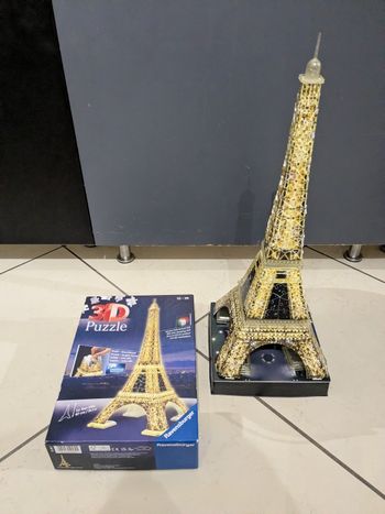 Puzzle 3D tour Eiffel