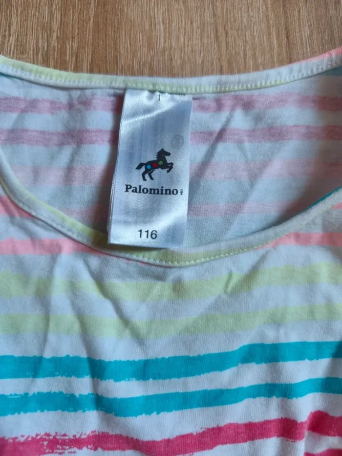 Robe rayures - 6 ans-sans manches - photo numéro 3
