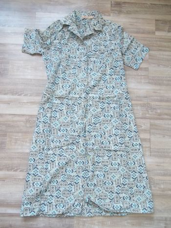Blouse nylon vintage Bragard 42
